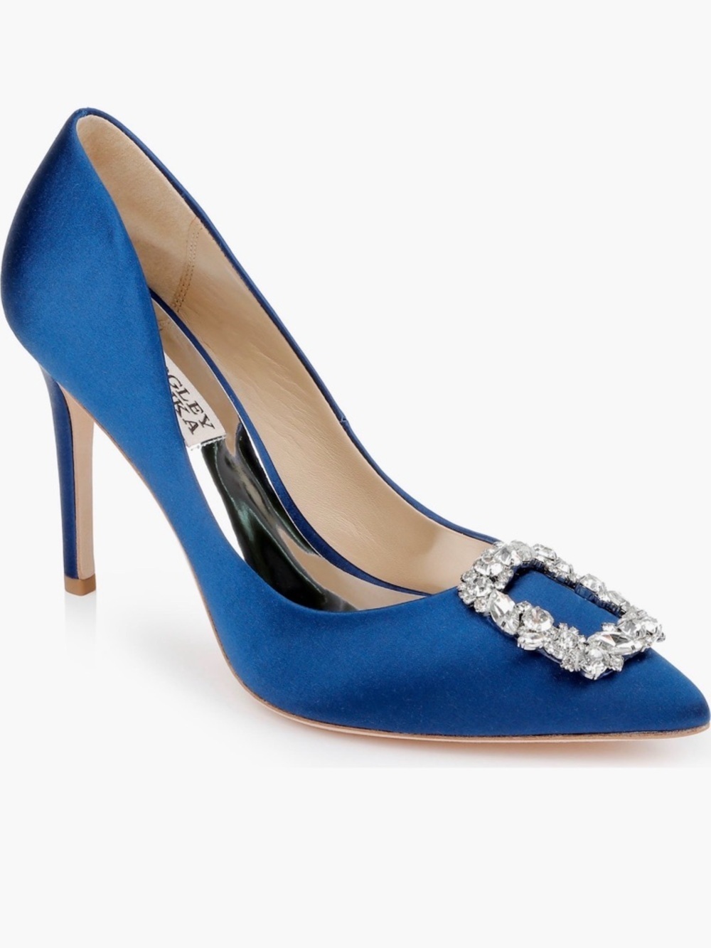 Badgley Mischka Cher Crystal Embellished Pump